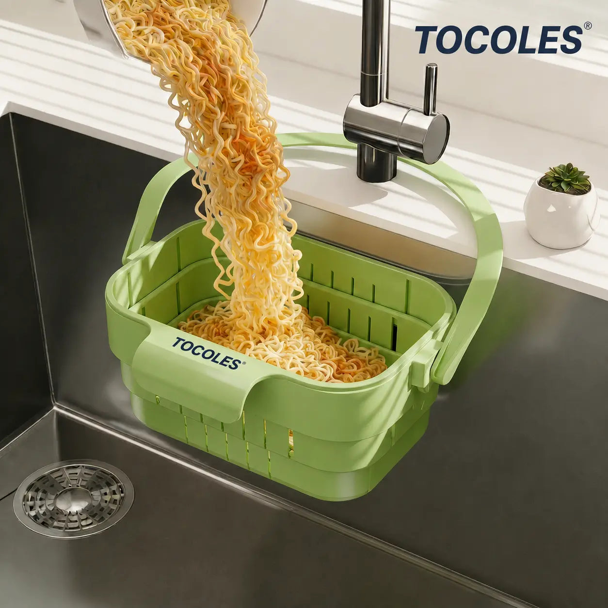 Professional Kitchen Sink Strainer and Drain Rack - Efficient Food Catcher and Waste Filter Solution