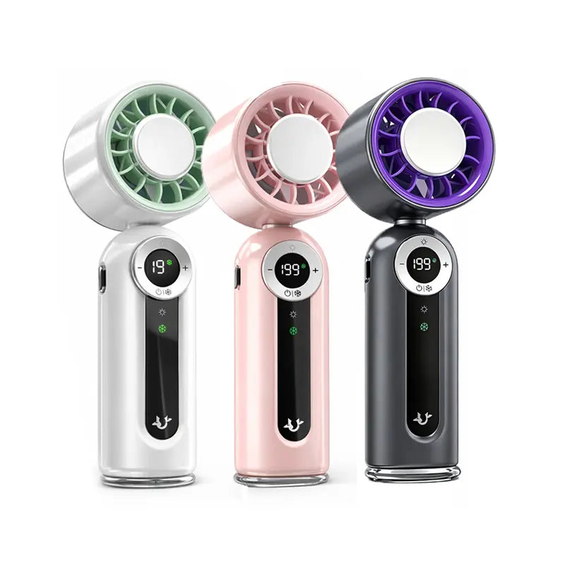 199-Level Precision Wind Control Cordless Portable Cooling Fan - Foldable, Adjustable, Automatic Settings for Enhanced Airflow, Ideal for Summer Travel and Outdoor Use