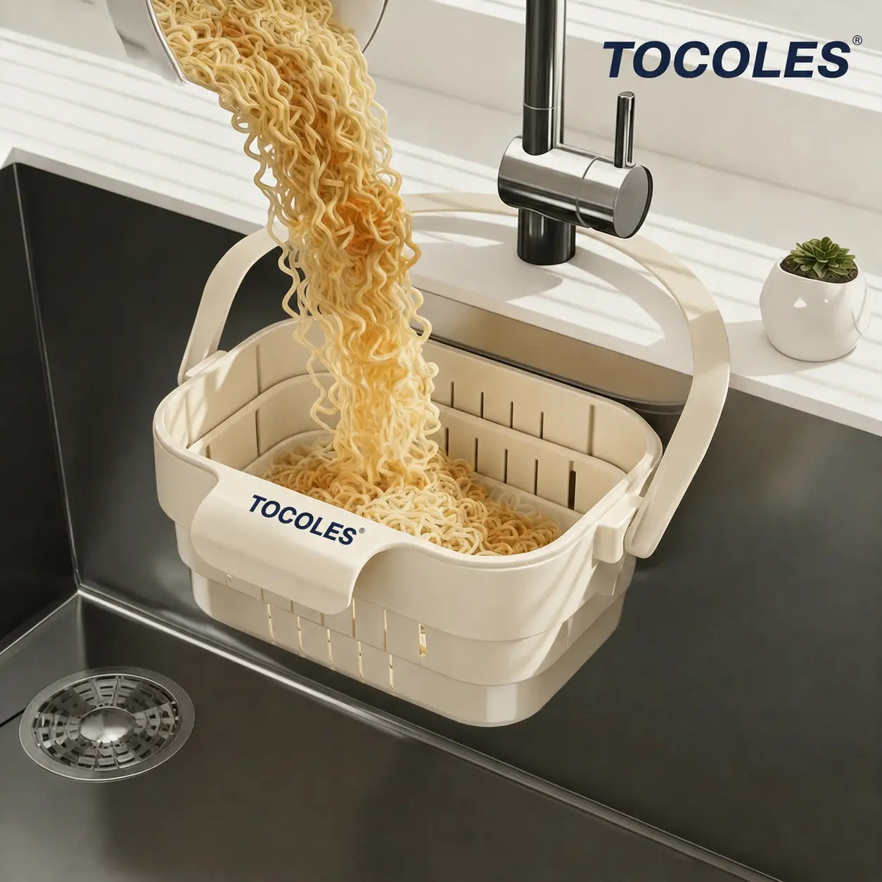 Professional Kitchen Sink Strainer and Drain Rack - Efficient Food Catcher and Waste Filter Solution
